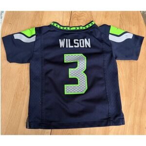 Nike NFL Seattle Seahawks Russell Wilson Jersey Size 2T Kids Football
